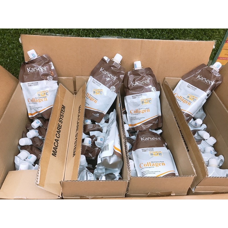✅ Ủ TÓC COLLAGEN - KEM Ủ TÓC PHỤC HỒI COLLAGEN KARSEELL 500ML CHÍNH HÃNG - HƯƠNG THƠM NƯỚC HOA
