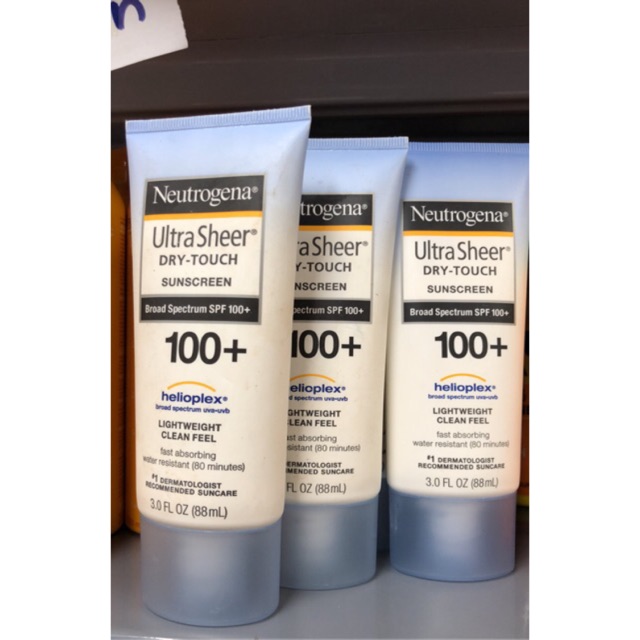 Kem chống nắng neutrogena spf 100+