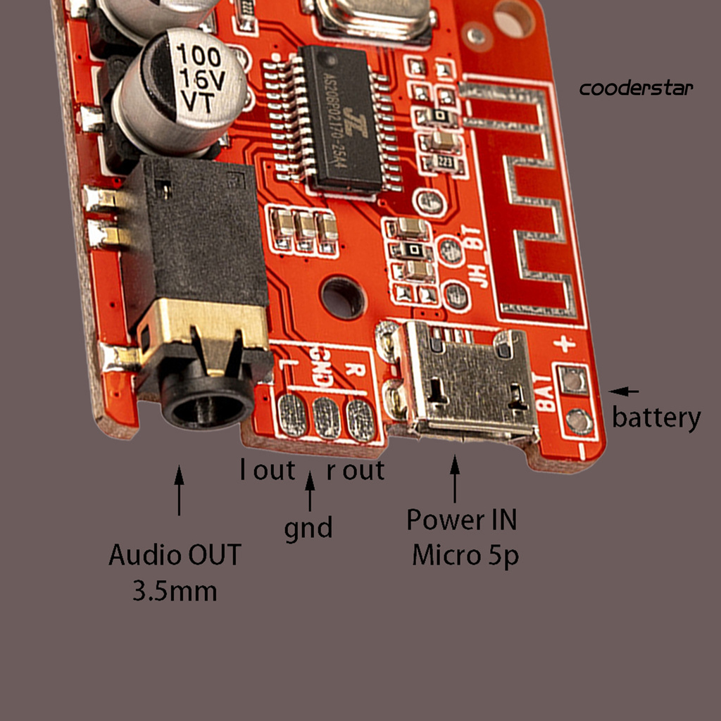 Mạch khuếch đại âm thanh bluetooth 5.0 5v cao cấp