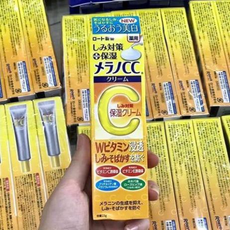 Siêu Sale Kem Dưỡng Trắng Da Làm mờ Thâm CC Melano Moisture Cream Nhật Bản 23gr