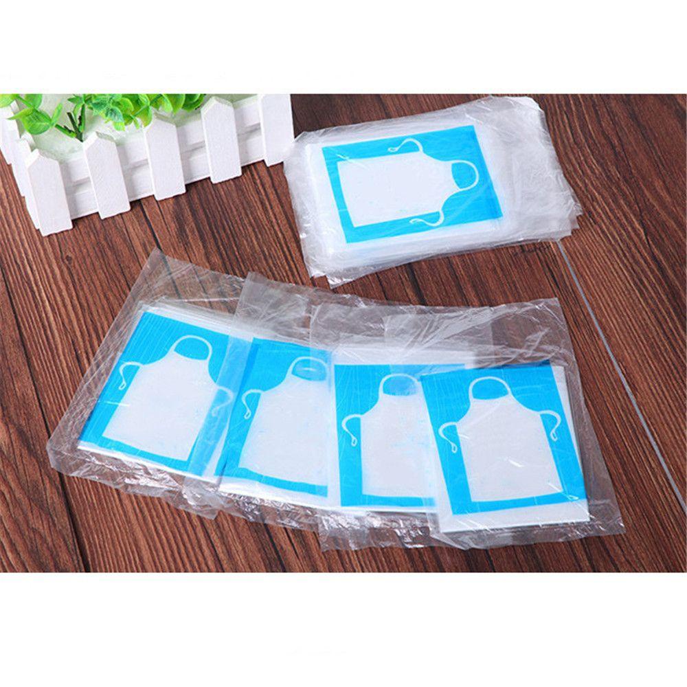 Bộ 50 / 100 Tạp Dề Chống Thấm Nước Dùng Một Lần
