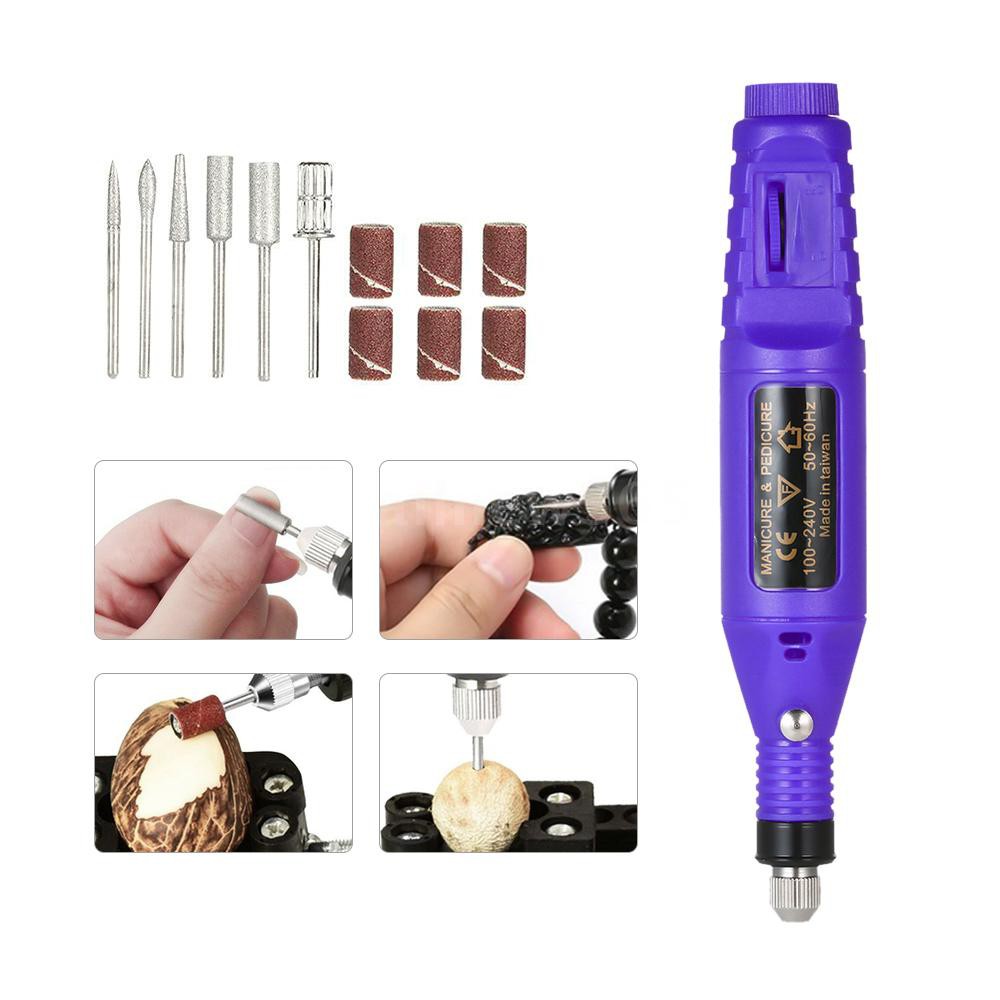 Bộ bút khắc mài điện mini 100v-240v gồm 14 món
