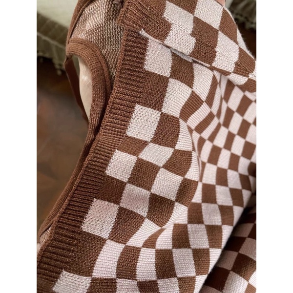 Set Váy Body Len Và Áo Khoác Ngoài