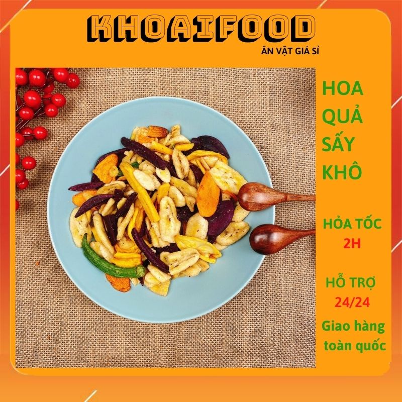 Hoa quả sấy khô - thập cẩm sấy loại ngon hũ 250g