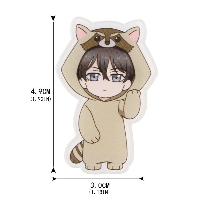 Huy hiệu cài áo acrylic hình nhân vật anime Tokyo Revengers đáng yêu