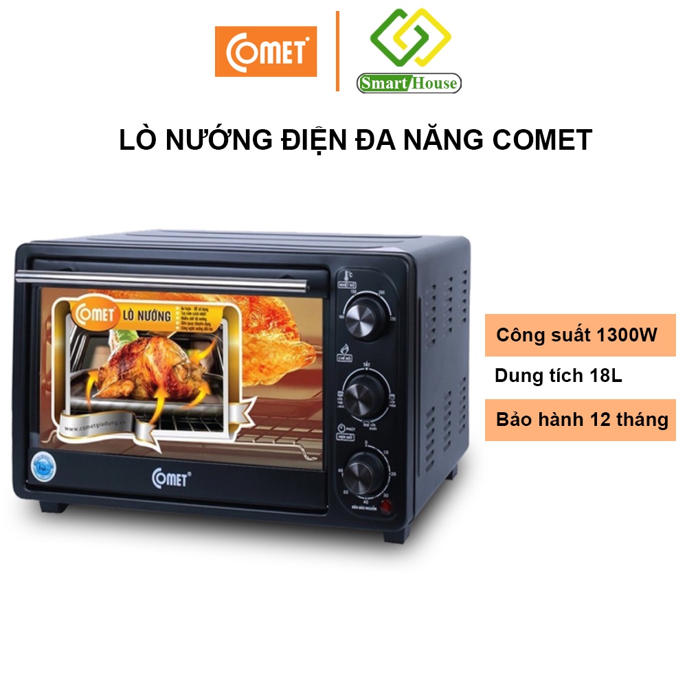 Lò nướng điện 18lít Comet CM6516