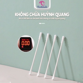 Bông Tăm Thân Giấy An Toàn Cho Bé