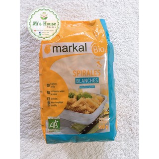 Nui xoắn hữu cơ markal pháp 500g