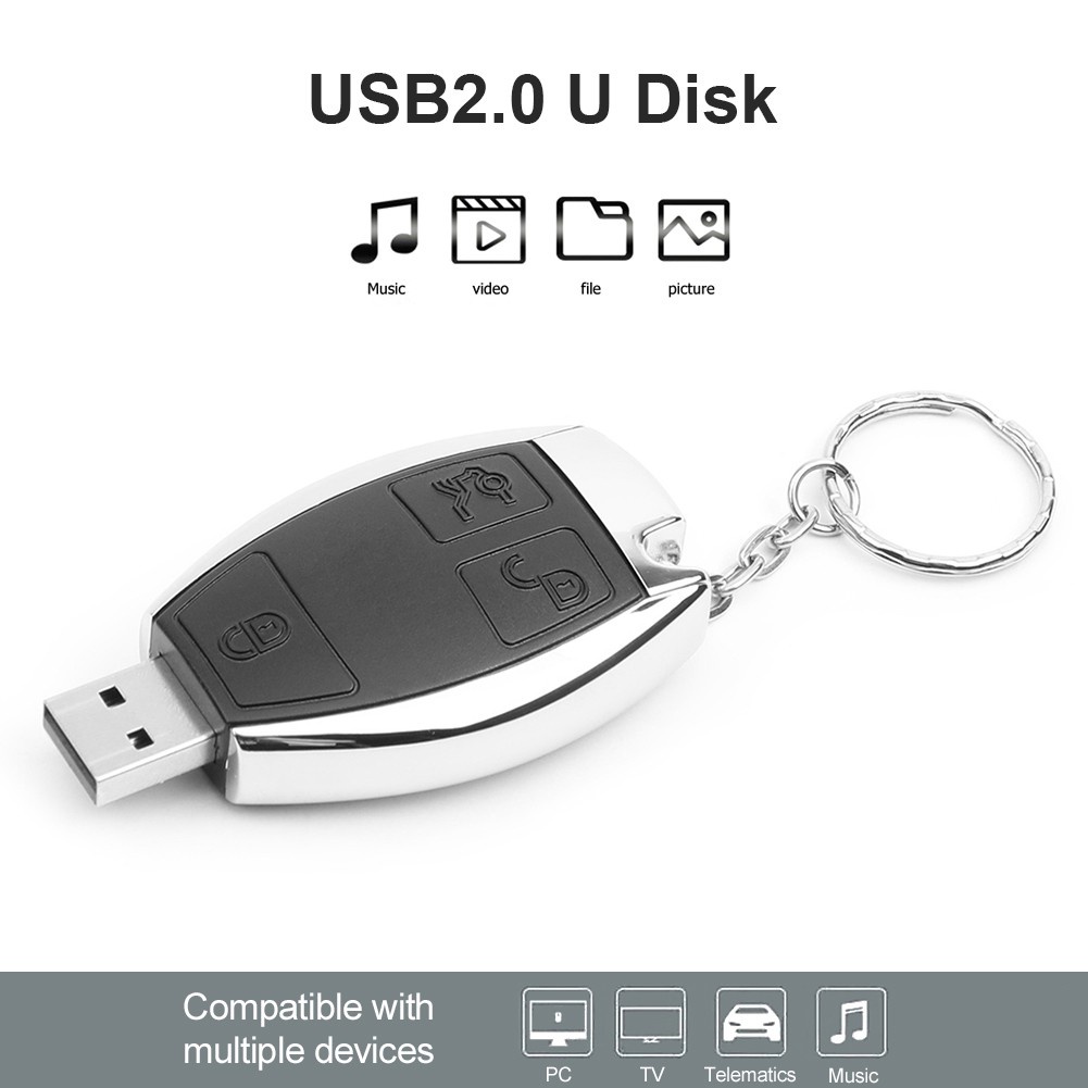 Usb Dung Lượng 4gb 8gb 16gb 32gb 64gb 128gb Hình Chìa Khóa Xe Hơi | BigBuy360 - bigbuy360.vn