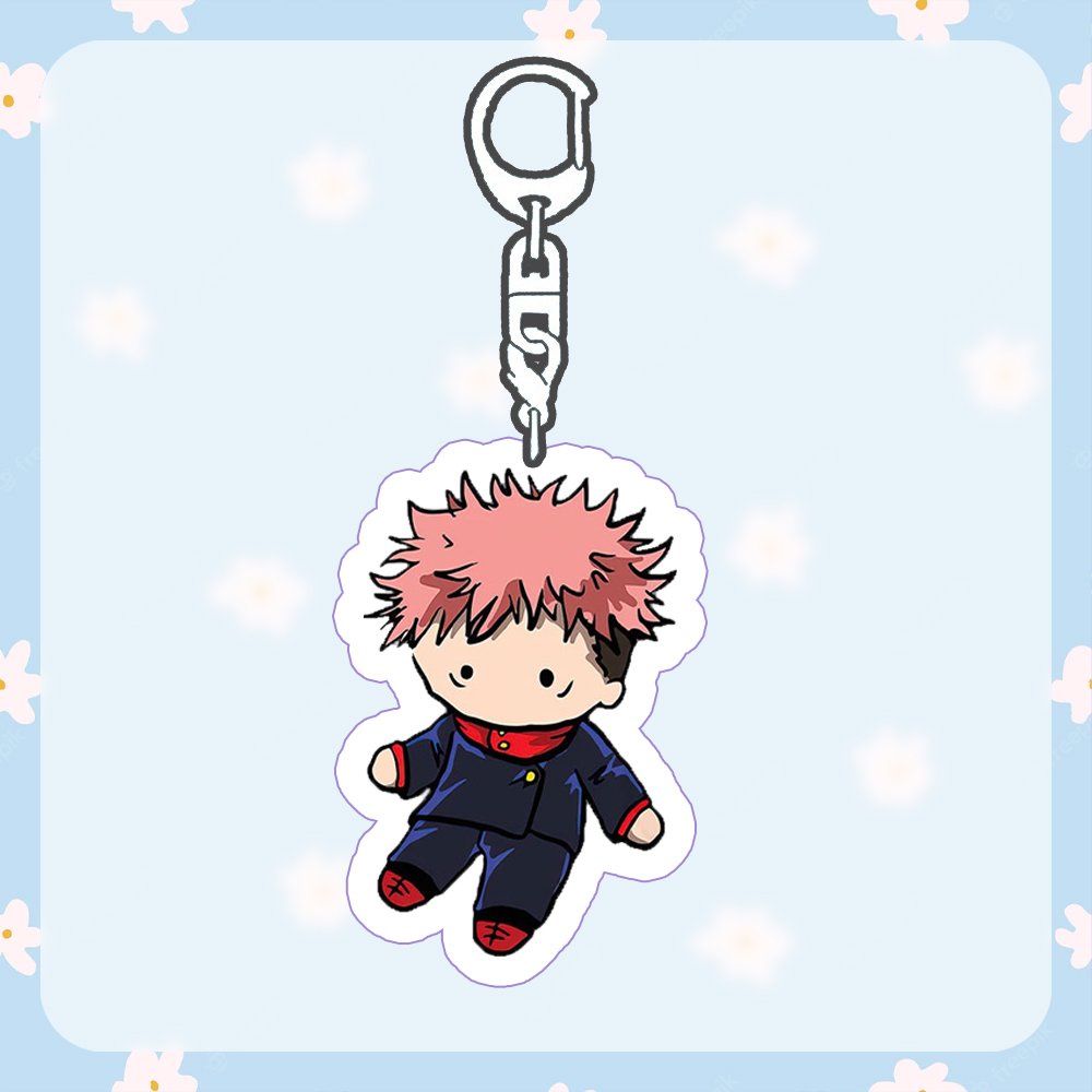 ( Mica trong acrylic) Móc khóa JUJUTSU KAISEN CHÚ THUẬT HỒI CHIẾN ver Búp bê anime chibi độc đáo