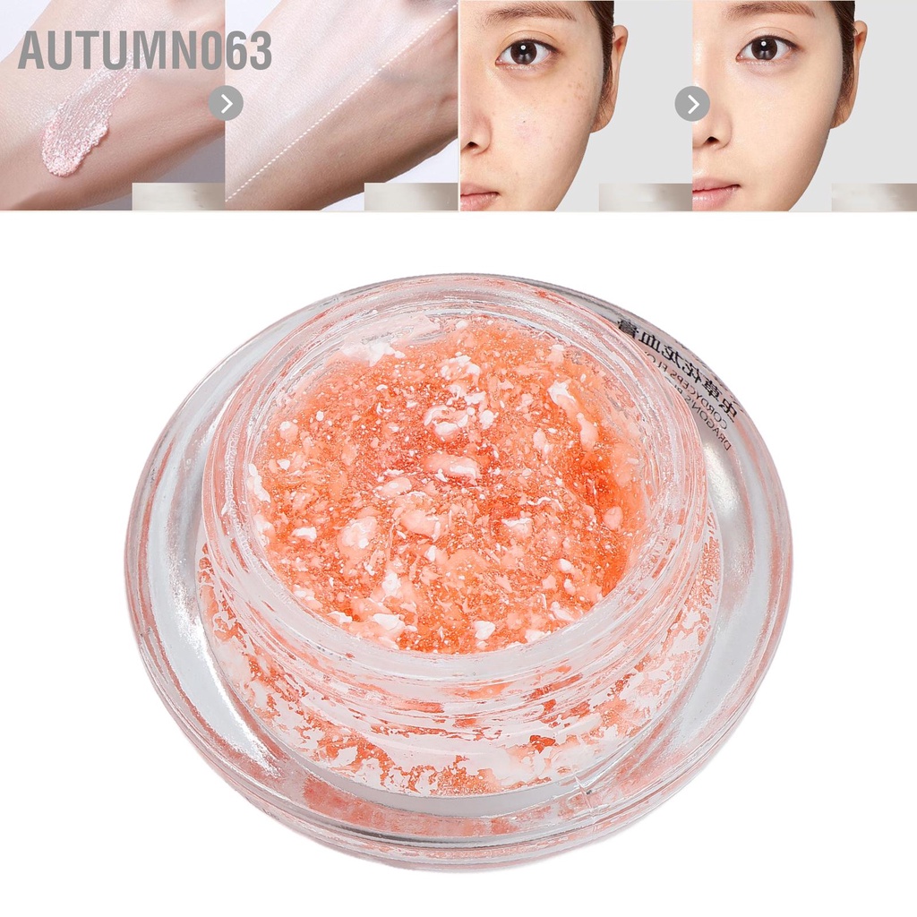 [Hàng mới về] Kem dưỡng da chiết xuất đông trùng hạ thảo niacinamide ẩm làm sáng chăm sóc 1.2oz Autumn063