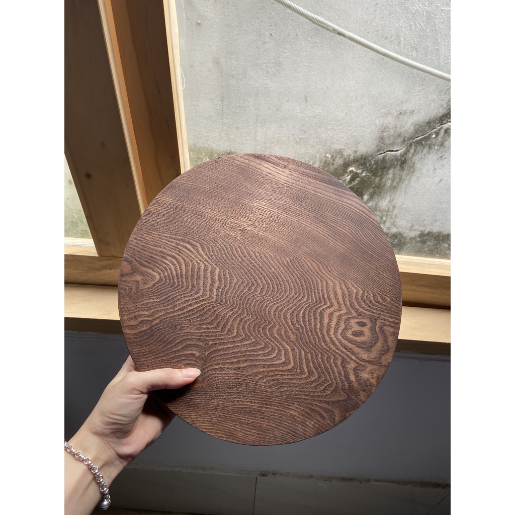 Đèn decor trang trí phòng gắn tường, ốp tường , đèn hắt tường phong cách hiện đại - Gỗ Nâu