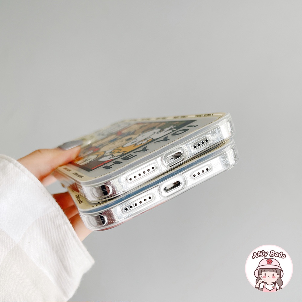 Ốp Điện Thoại TPU Dẻo Họa Tiết Hoạt Hình Gia Đình Nhiều Màu Dễ Thương Cho IP 13 12 11 Pro Max XR 7 Plus