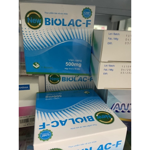 Men tiêu hoá Biolac 100 viên
