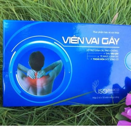 Viên uống Vai Gáy Isopharco – Hỗ trợ giảm đau nhức vai gáy (Hộp 20 viên)
