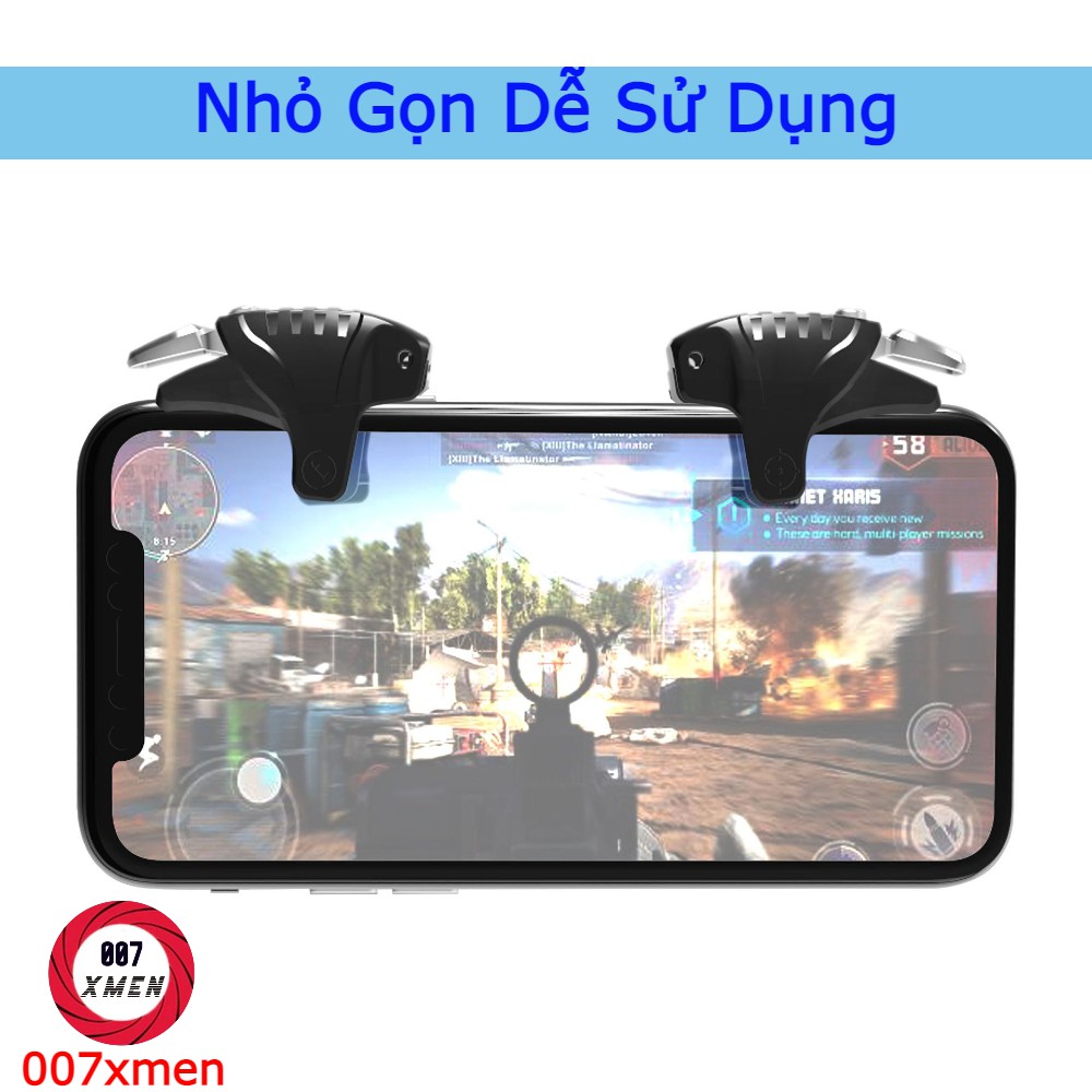 [ AUTO TAP ] Tay Cầm Chơi Game pubg - Nút bắn auto táp siêu nhanh chơi game PUBG, Call of Duty, ROS, Free Fire, ff