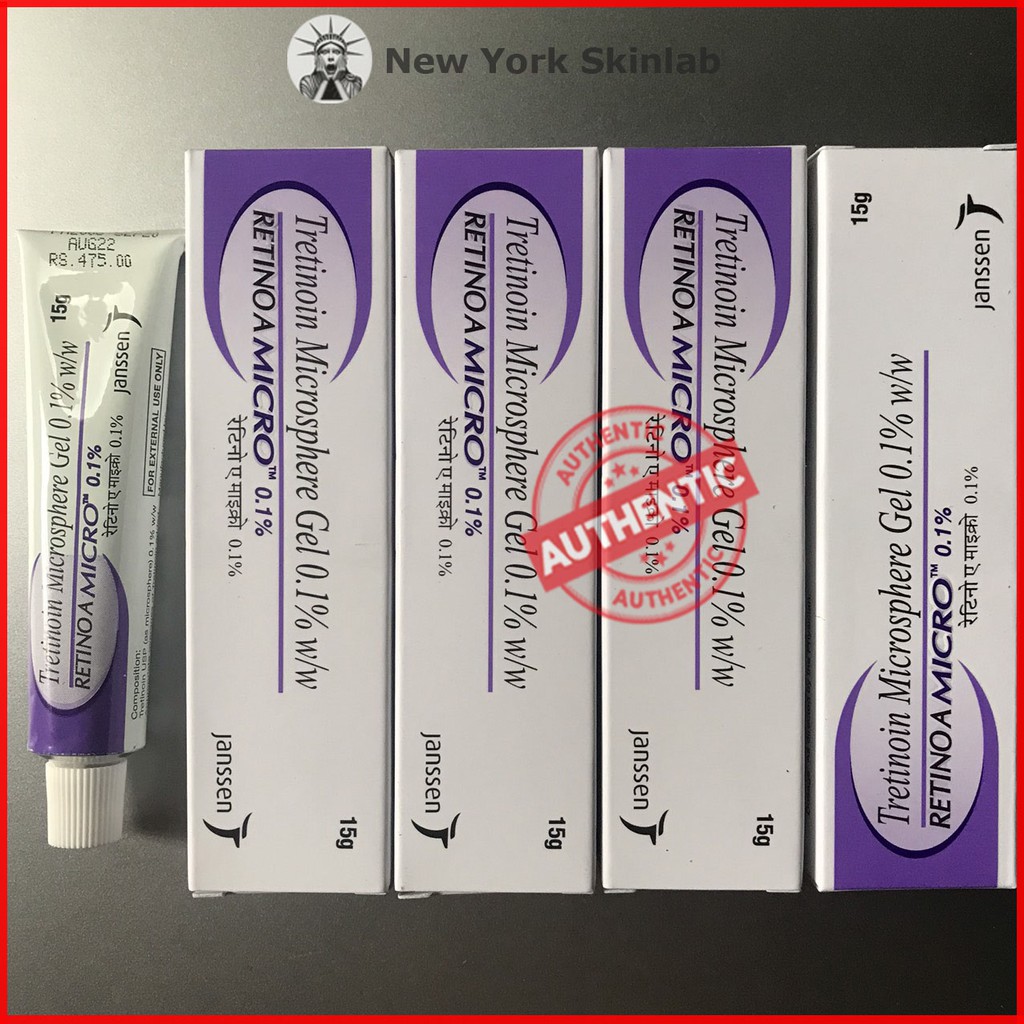 Tretinoin Microsphere 0.1% gel (15g) - chống lão hóa, giảm mụn