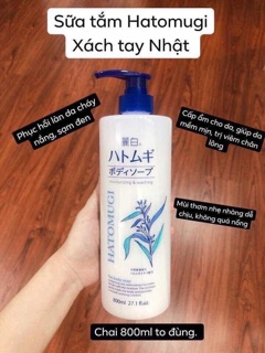 Sữa tắm hatomugi Nhật Bản