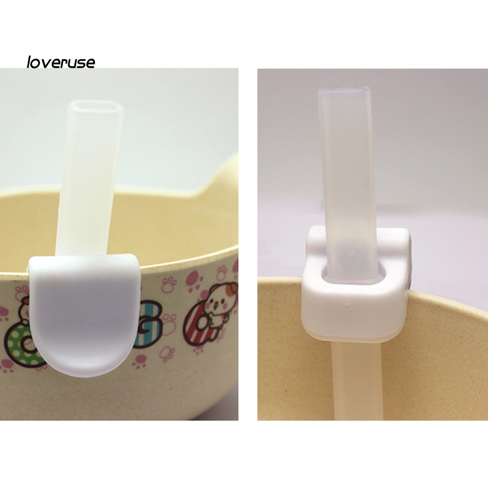Ống hút gắn bình nước bằng silicon