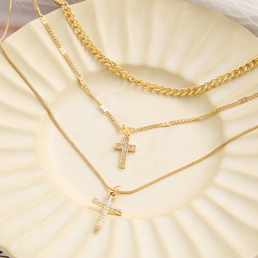 IF ME Vòng cổ Nhiều Lớp Mạ Vàng Thời Trang Dành Cho Nữ