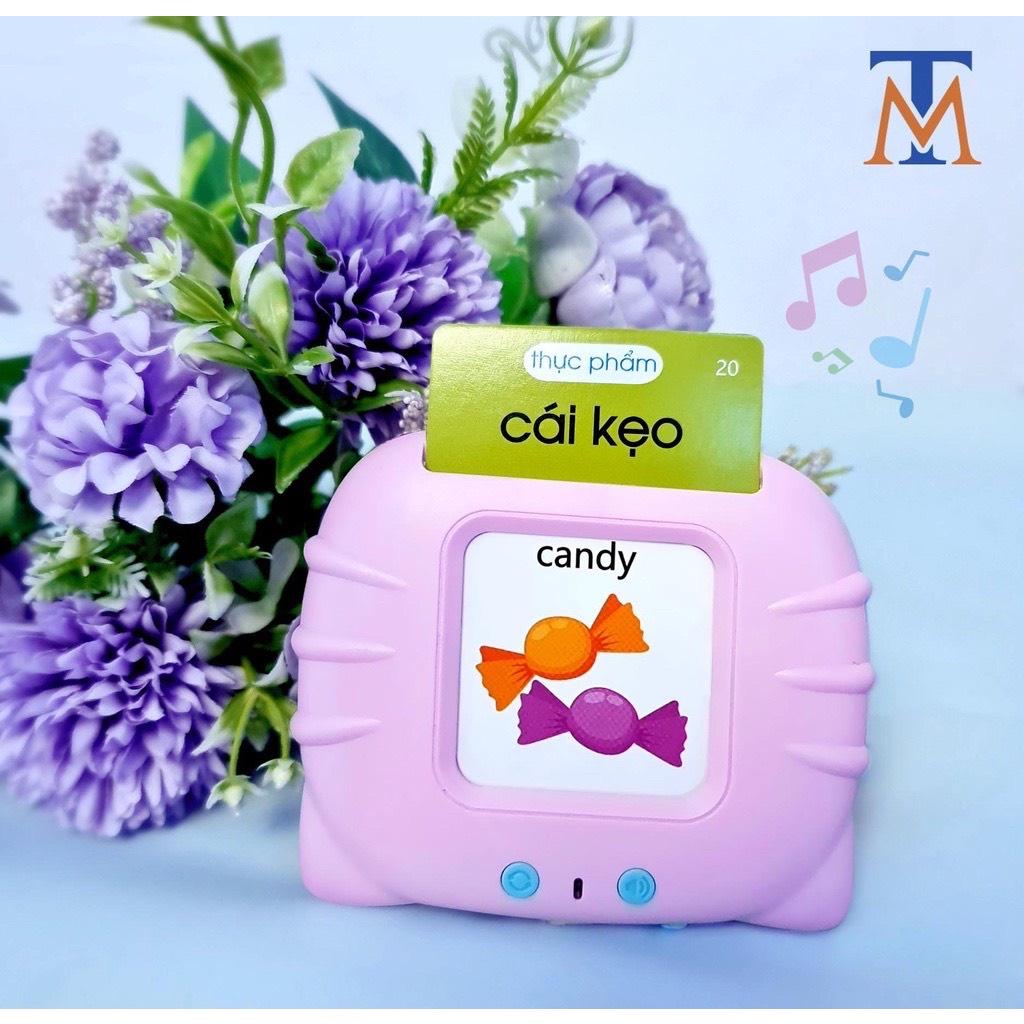 BẢN ANH VIỆT- Máy đọc từ vựng 510 từ phát âm chuẩn cho bé