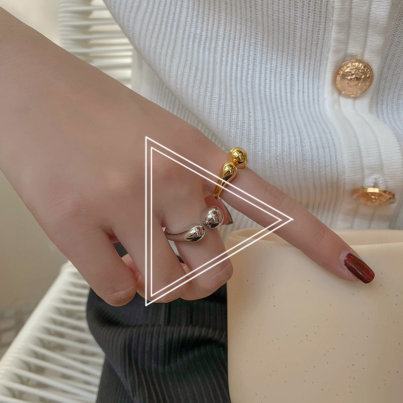 Nhẫn bạc nữ TOBI SILVER phong cách cổ điển đơn giản sang trọng N51