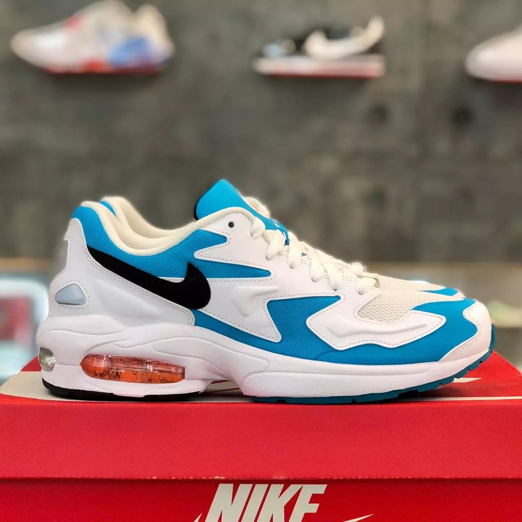 Giày chính hãng Nike Air Max 2 Light 'Blue Lagoon' - AO1741 100