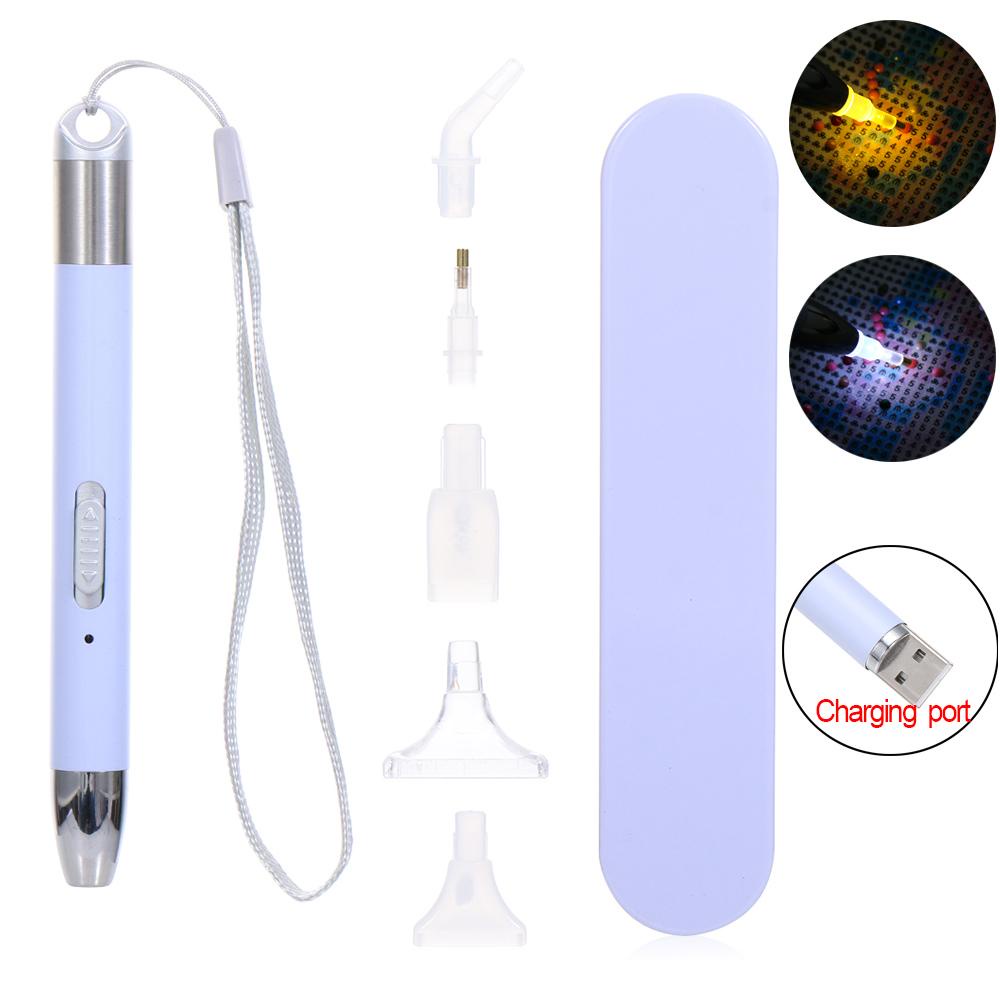 Bút Khoan Đèn 5D Dùng Thêu Tranh Chữ Thập Chuyên Dụng