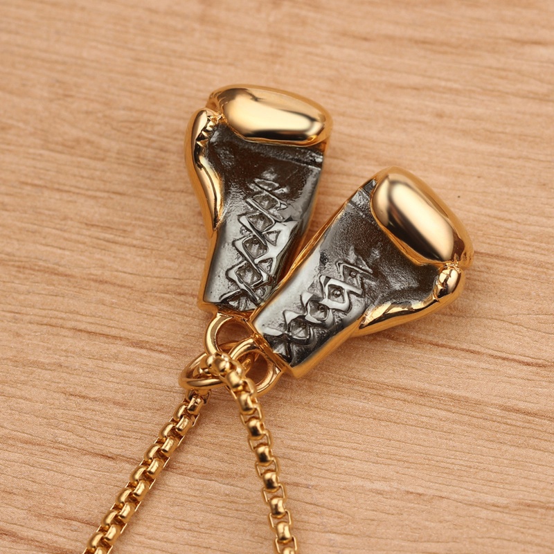 Vòng cổ Mặt Hình Găng Tay Boxing Cá Tính Cho Nam