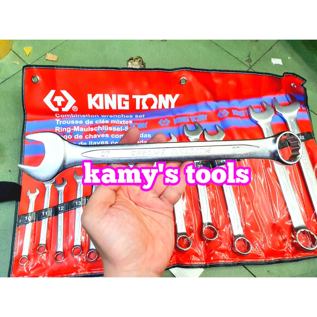 Bộ Cờ Lê Vòng Miệng 10-32mm 14 Cây Kingtony 1214MR10