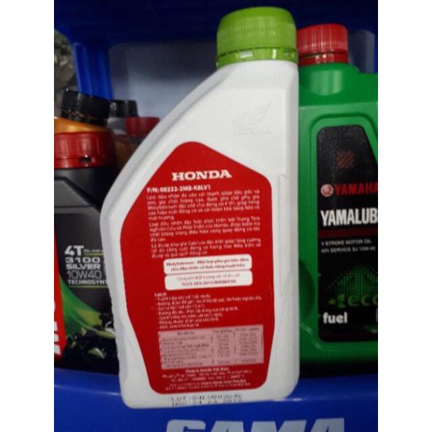 Dầu nhớt xe tay ga Honda 800ml hàng chính hãng có tem chống hàng giả