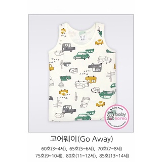 SET 3 ÁO SÁT NÁCH BÉ TRAI HÀN QUỐC (MADE IN KOREA)