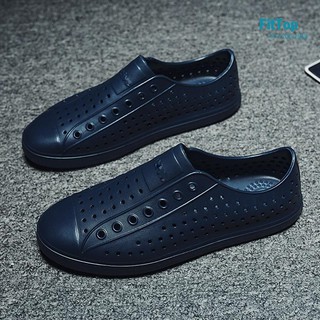 Giày Nhựa Nam Nữ Đi Mưa, Đi Biển, Giày Cặp FITTOP NTJ