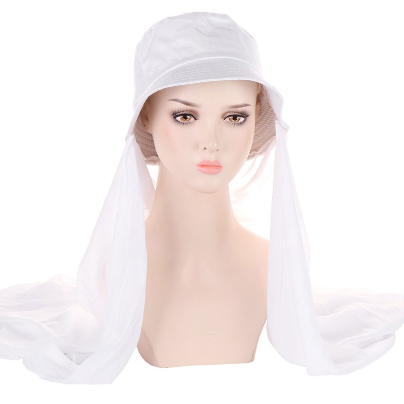 Khăn Voan Trùm Đầu Chống Trượt Phong Cách Hồi Giáo Cho Nữ