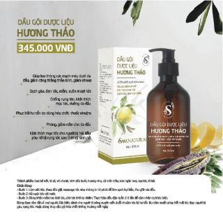 Dầu gội dược liệu hương thảo samnatural
