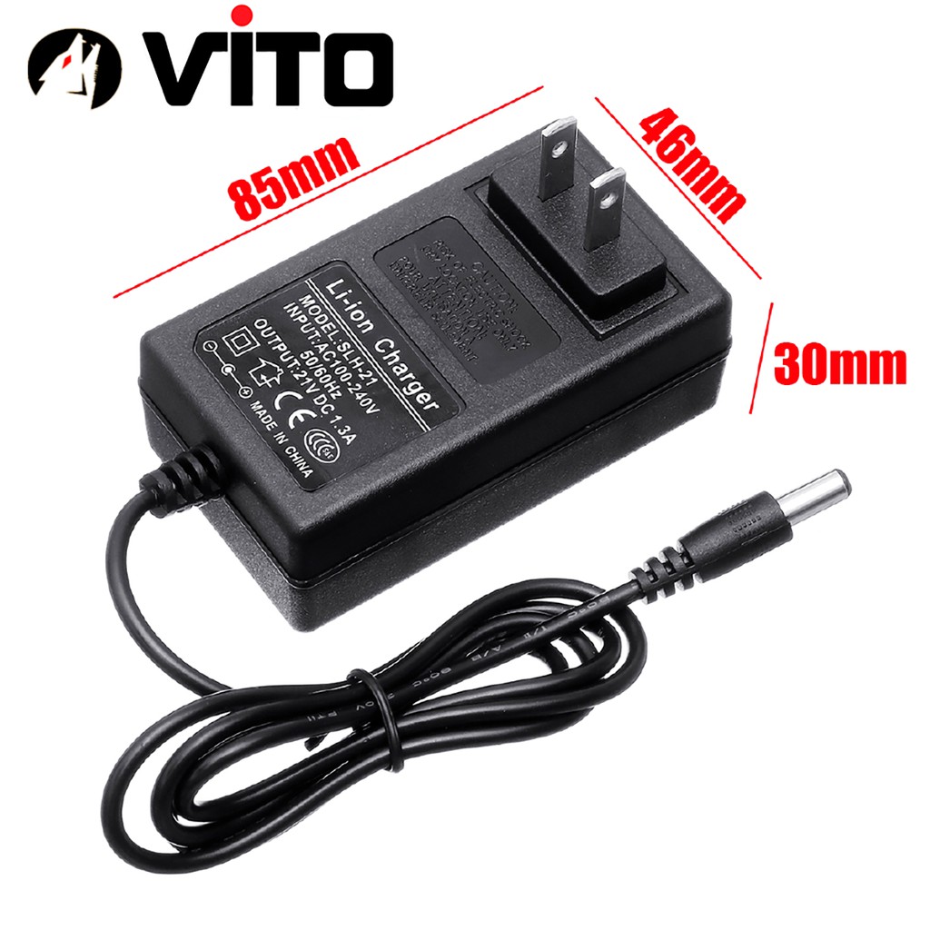 Sạc Pin 5S 21V 1A 2A VITO Cho Máy Khoan Pin