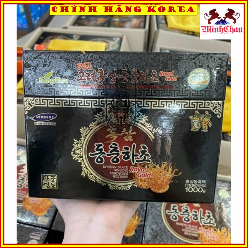 Cao hắc sâm Đông trùng hạ thảo Kanghwa - Cao sâm hàn quốc - Tăng đề kháng, phòng ung thư - minhchau