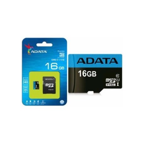 Bộ Chuyển Đổi Adata Micro Sd 16gb Uhs-i Class10 Full Hd Premier + Bộ Chuyển Đổi 16gb Sd