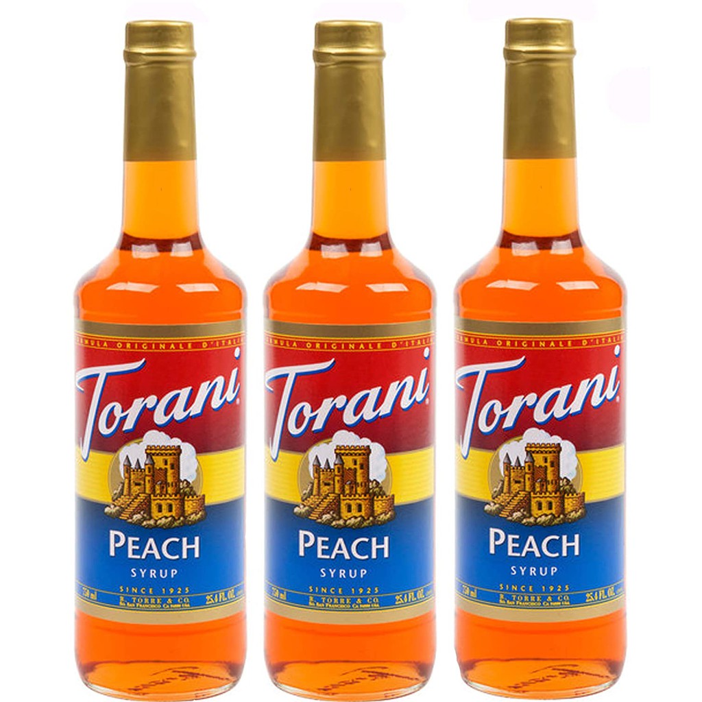 Syrup đào TORANI 750ml - [NGỌT DỊU] - SP010155 - Nguyên liệu trà sữa HIỆP PHÁT