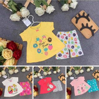 Combo 4 bộ xòe baby doll