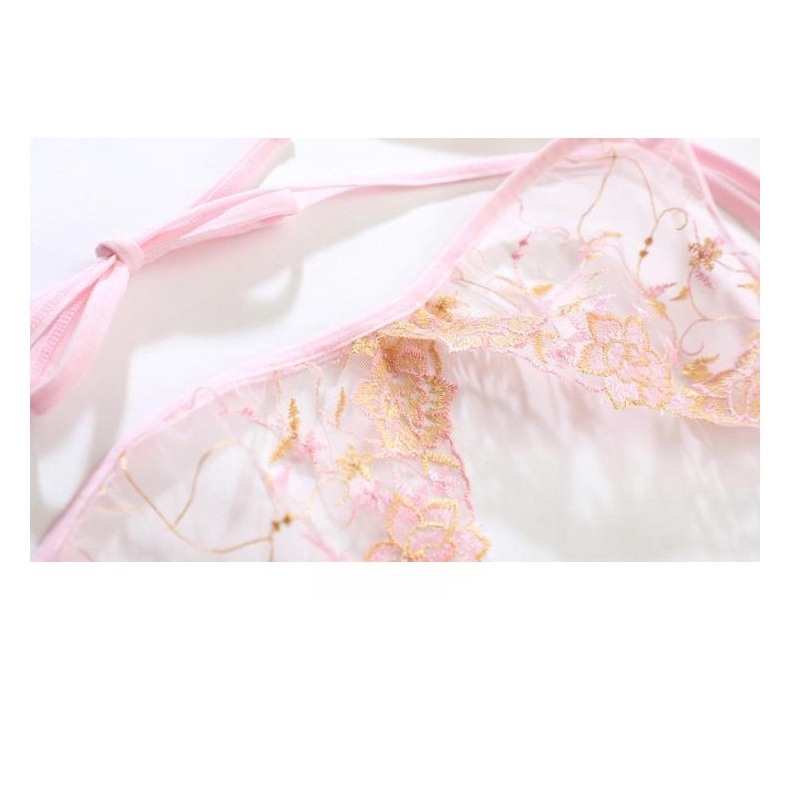[HOT] [NÓNG BỎNG] Set nội y/ Bộ đồ lót ren thêu hoa không gọng mỏng nhẹ gợi cảm nóng bỏng và quyến rũ. LYEB024 | BigBuy360 - bigbuy360.vn