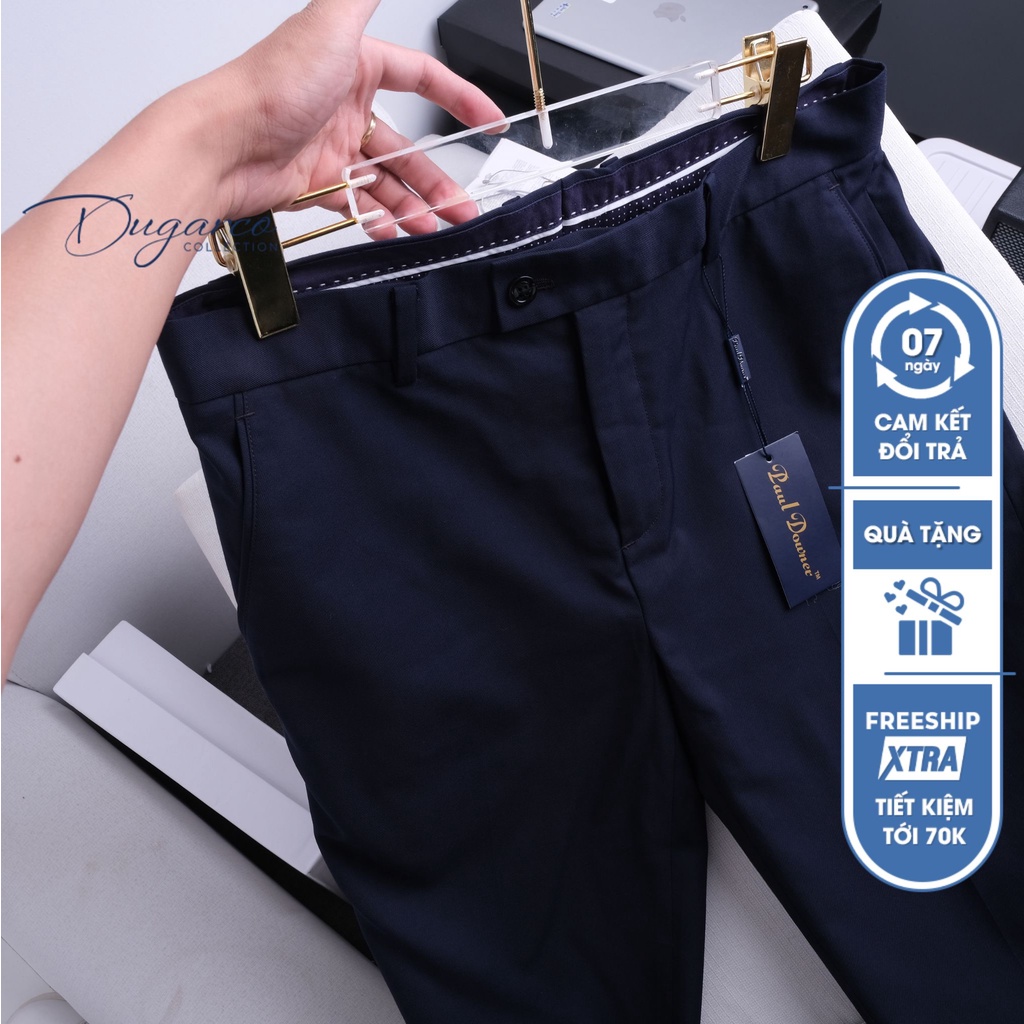 Quần âu nam DUGARCO dáng Regular fit suông nhẹ cao cấp thiết kế tôn dáng 92PM41077