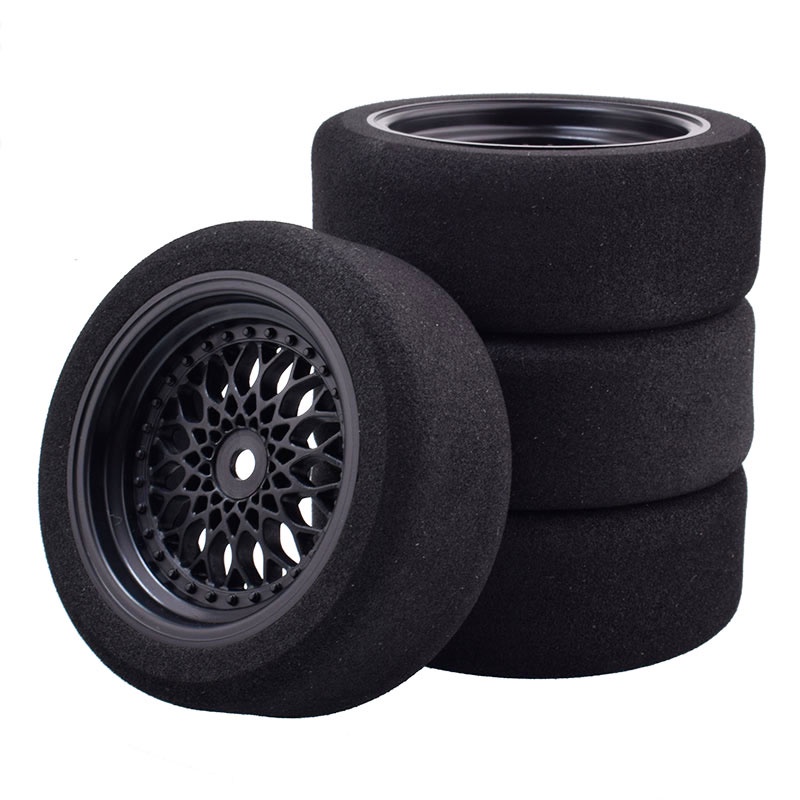 Rc Lốp Ô Tô 2080-EV10 Xốp Lốp Nylon Bánh Xe Cho HSP HPI Redcat 1: 10 94123 SAKURA D3 Kyosho FW06