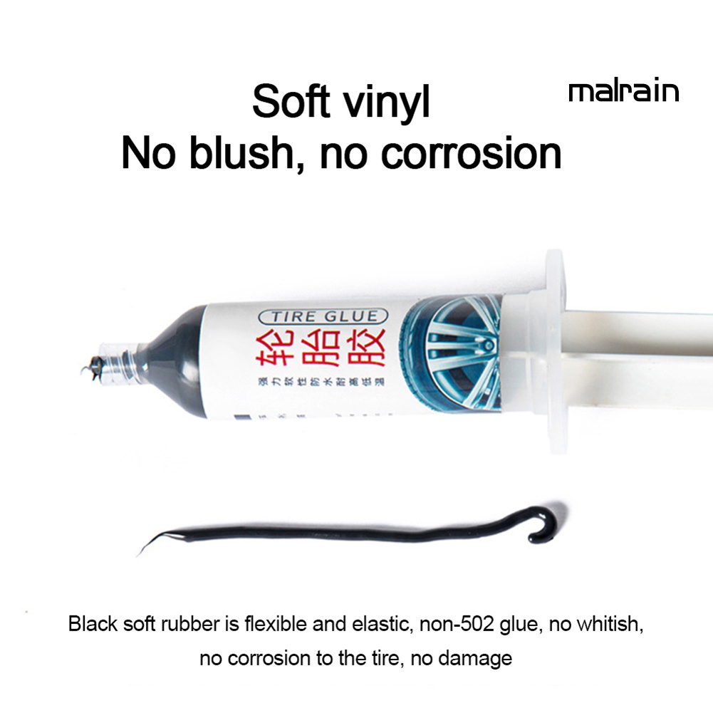 Keo Dán Xi Măng Sửa Chữa Lốp Xe Hơi/Xe Đạp 30ml