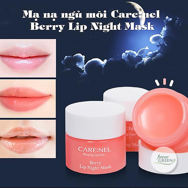Mặt Nạ Ngủ Môi CARENEL Lip Sleeping Mask minisize 5g FG188