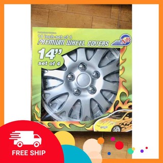 [New] Bộ 04c ốp lazang ôtô 13inch và 14inch ADT