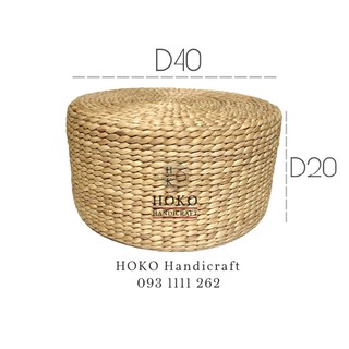 Đôn lục bình thủ công tròn D40C20 - HOKO