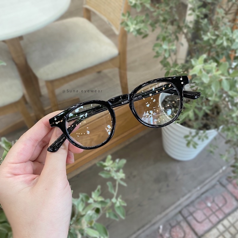 Gọng kính nhựa tròn nhỏ basic
