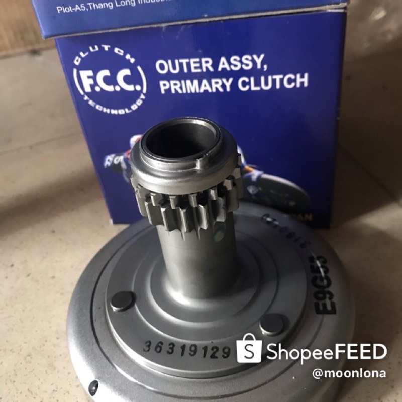 Full bộ nồi trước sau xe Wave S110/Rsx 110/ Wave Blade zin hãng Honda