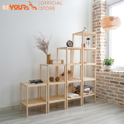 Kệ Gỗ Đa Năng Decor BEYOURs Tủ Đầu Giường Shelf 2F 2 Tầng Đựng Sách Đồ